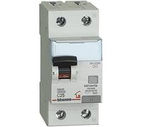 Bticino gc8813ac25 btdin Sauvegarde automatique ABB Disjoncteur ABB 1p N 4,5 kA, 1idn = 0,03 A, = 25 A