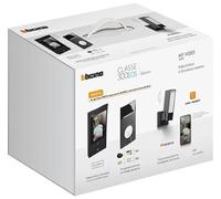 Bticino Interphone vidéo Interne connecté et Lieu extérieur, kit Classe 300EOS avec Netatmo, Installation Facile, Compatible avec Alexa