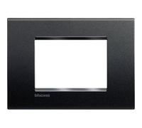 BTICINO Living Light Plaque Quadra 3P, LNA4803AR G