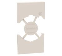 BTICINO Living Now Coque pour prise Schuko italienne P40 + chargeur USB Type C, coque facile à appliquer, design innovant, fabriquée en Italie, 2 modules, sable, KM68