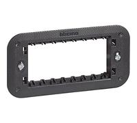 Bticino Living Now Support 4 modules Noir
