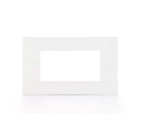 BTicino LivingLight Plaque, 4 modules, multicolore, gris, LNA4804AR