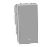 BTICINO MatixGO Commande d'éclairage Optimisée pour lumière LED 1 module 250 Va.c., 1 module SJG4002F Interrupteur 2P 16A, 250Vac