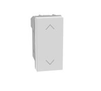 BTicino JW4037N bouton double interverrouillé 1 module blanc MatixGO