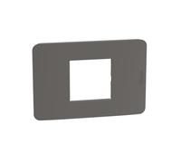 BTICINO MatixGO Plaque matériau technopolymère Taupe JA4819TD Plaque MatixGO 2 modules centrés