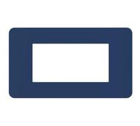 BTICINO MatixGO Plaque matérielle technopolymère Blue JA4804TB Plaque MatixGO 4 modules