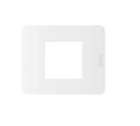 BTICINO MatixGO Plaque technopolymère Blanc JA4802JW Plaque MatixGO 2 modules