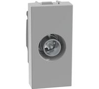BTICINO MatixGO Prise TV JG4202D Prise coaxiale directe pour systèmes d'antenne jetables également téléalimentés