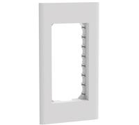 BTICINO MatixGO Solutions d'installation 4 modules Blanc 150710W Support 4 modules pour tourelle saillante, blanc