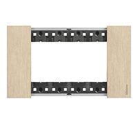 Bticino PLAQUE 4 MODULES Zamak OR LIVING NOW KA4804ZW