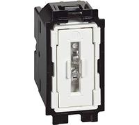 Bticino SK4005F Bouton axial Living Now, illuminable, avec pinces automatiques, 10A, 1 module