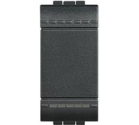 BTicino SL4005 Livinglight SL4005 Bouton Poussoir 1P 10 A Anthracite Noir