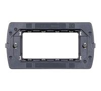 Bticino SLN4704CF Support Livinglight Air avec 4 modules, Anthracite