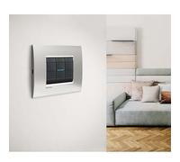 BTicino SN4001NF Livinglight Interrupteur 1P 16 A 1 m Blanc, noir, SL4001NF