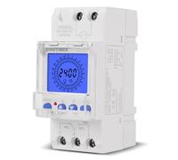Btkigl Module DIN numérique analogique 24 heures AC85-265 V Commutateur horaire rétroéclairé Minuteurs industriels Relais 16 A 30 A Grand écran LCD (TM929AK 16A)