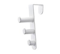 BTOSEP Crochet de porte, porte-manteau économiseur d'espace au-dessus de la porte, idéal pour chambre à coucher ou salle de bain, en matériau ABS robuste, 1 unité