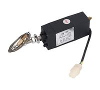 BTOSEP Électrovanne flameout moteur diesel, haute sécurité, design durable pour générateurs diesel, commande électrique de clapet d'accélérateur 24 V
