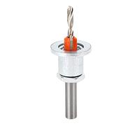 BTOSEP Foret à Fraiser Réglable 4x10mm | Élimination efficace des débris, Acier allié de première qualité, Polyvalent pour le bois et le métal, Convient aux