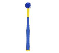 BTOSEP Marteau monté sur caoutchouc, mini marteau en caoutchouc durable, parfait pour le travail du bois et l'installation au sol, 25,4 cm de long, caoutchouc de haute qualité