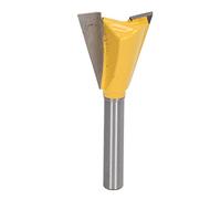 BTOSEP Mèche à Rainurer le Bois, Tige 1/4 Po, Coupe-acier au Tungstène | Conçu pour les projets de menuiserie, lame tranchante, taille portable, matériau revêtu de PTFE