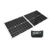 BTOSEP Modules solaires pliables en polysilicium de 50 W avec haute efficacité de conversion pour une utilisation portable en camping en plein air