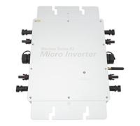 BTOSEP Onduleur solaire MPPT - 2400 W - Étanche - Identification automatique pour un usage domestique - Alliage d'aluminium