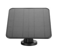 BTOSEP Panneau solaire étanche IP66 pour sonnette de porte, support réglable à 360 degrés, bloc d'alimentation pour Ring Video Doorbell 2 3 4 Plus (CSP5W-O-B)