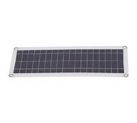 BTOSEP Panneau solaire polycristallin flexible 20 W double chargeur USB pour lampe de rue solaire et batterie de voiture - Design monocristallin léger