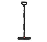 BTOSEP Pelle à neige 3 en 1 portable légère avec grattoir à glace et brosse à neige pour voitures et urgences Noir