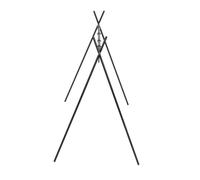 BTOSEP Trépied de cuisine en alliage d'aluminium robuste pour barbecue et pique-nique en plein air - 75 x 49 x 74,5 cm