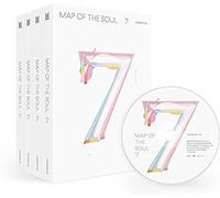 BTS MAP OF THE SOUL : 7 - [Random ver.] CD,Photobook, Folded Poster, Others with Extra Decorative Sticker Set, Photocard Set