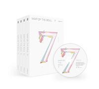 BTS Map of The Soul : 7 - [ver.1+2+3+4 Full Set] 4CD, 4Photobook, 4Folded Poster, Others with Extra Decorative Sticker Set, Photocard Set