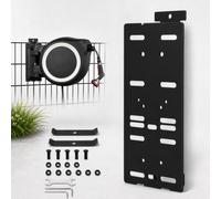 Btstil Support pour Dévidoir Mural de Tuyau, Fixation sur Clôture en Acier Robuste pour Panneau Grillage Rigide, Compatible avec Gardena®, Sans Montage Mural