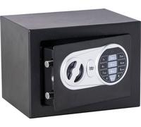 btv MINIBANK, Coffre-fort à poser, Noir, Electronique, 5 l, Aluminium, Acier, Batterie