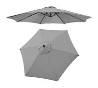 BTYQKZVPM Parasol de Jardin, Parapluie octogonal à auvent de Remplacement(D,6ribs 6.5ft/2M)