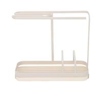 Buachois Porte-éponge pour évier, support de séchage pour torchon de cuisine (Milk Yellow)