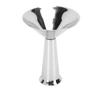 Buachois Tasse de Crème Glacée Sur Pied en Acier Inoxydable de 190ml / 6.4oz pour Les Bonbons de Collation de Yaourt de Pudding de Fruits de Salade, Bol de Dessert de Service pour La Fête (Conique)