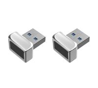 BUAGOUWZ 2X Module Lecteur D'Empreintes Digitales USB pour 7 10 11 Bonjour Scanner Biométrique pour Ordinateurs Portables Déverrouillage D'Empreintes Digitales PC