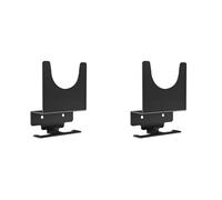 BUAGOUWZ 2X Support de Meuleuse D'Angle, Support de Rangement en Métal, Support de Ponceuse Mural de 12,7 cm pour Établis et Ateliers.