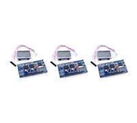 BUAGOUWZ 3X DC-DC DC-AC Générateur D'Inverseur à Onde Sinusoïdale Pure SPWM Carte de Pilote Boost EGS002 EG8010 + IR2110 Module Pilote + LCD