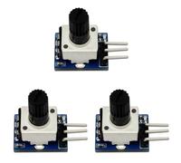 BUAGOUWZ 3X Testeur de Servomoteur ESC Contrôle PWM Mini Ventilateur Sans Balais à Monter Soi-Même Contrôleur de Vitesse de Moteur D'Avion