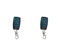 BUAGOUWZ 4x Télécommande Universelle pour Porte de Garage 433,92 MHz Télécommande Sans pour Porte Roulante Porte-Clés pour Automatisation de Portail