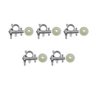 BUAGOUWZ 5 Ensemble 2500/3800 Pièces de Rechange de Tronçonneuse Pompe à de Tronçonneuse avec Pignon D'Entraînement à Vis Sans Fin Adapté pour Scie à Chaîne 25CC / 38CC