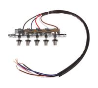 BUAGOUWZ Bouton de Commutateur pour Hotte - 5 Boutons, Carte de Contrôle