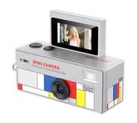 BUAGOUWZ Mini Caméra Numérique HD 1080p, Caméra Miniature de Poche, Mini Caméra Porte-Clés, Caméscope Rétro de Poche