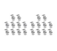 BUAGOUWZ Pince solaire extrémité 30 mm Clip PV cadre panneau solaire pro | Conçu pour panneaux solaires à cadre de 30 mm, ce clip de assure une fixation fiable et positionnement précis.