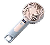 BUAGOUWZ Ventilateur Portable Compact Non Pliable Transport Facile Nomade | Design compact non pliable pour un transport et un rangement faciles, idéal sur bureau et en déplacement.