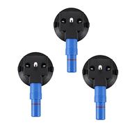 BUAGOUWZ Ventouse réparation auto outil plastique | Ventouse concave 75 mm en plastique, vendu avec 3 ventouses et goujon fileté M6 pour réparation automobile.