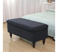 BUAOGDVG Housse de Pouf rectangulaire Extensible avec Couvercle, Housse de Pouf Extensible Amovible et Lavable(Viola Chiaro,120-160cm)