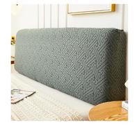 BUAOGDVG Tête de lit Double, Couvre-lit élastiqué | Housse de tête de lit double lavable universelle, anti-poussière(23,170-190cm)